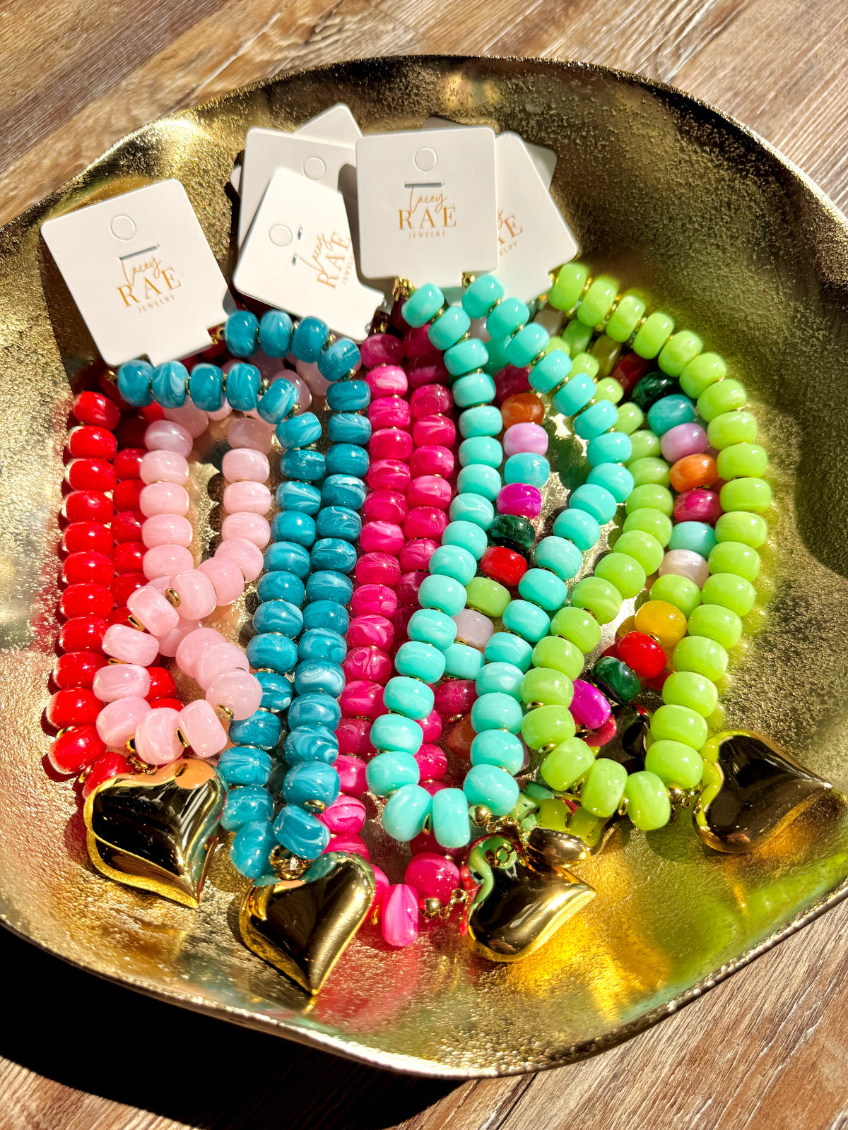 Poppy Beaded Necklace