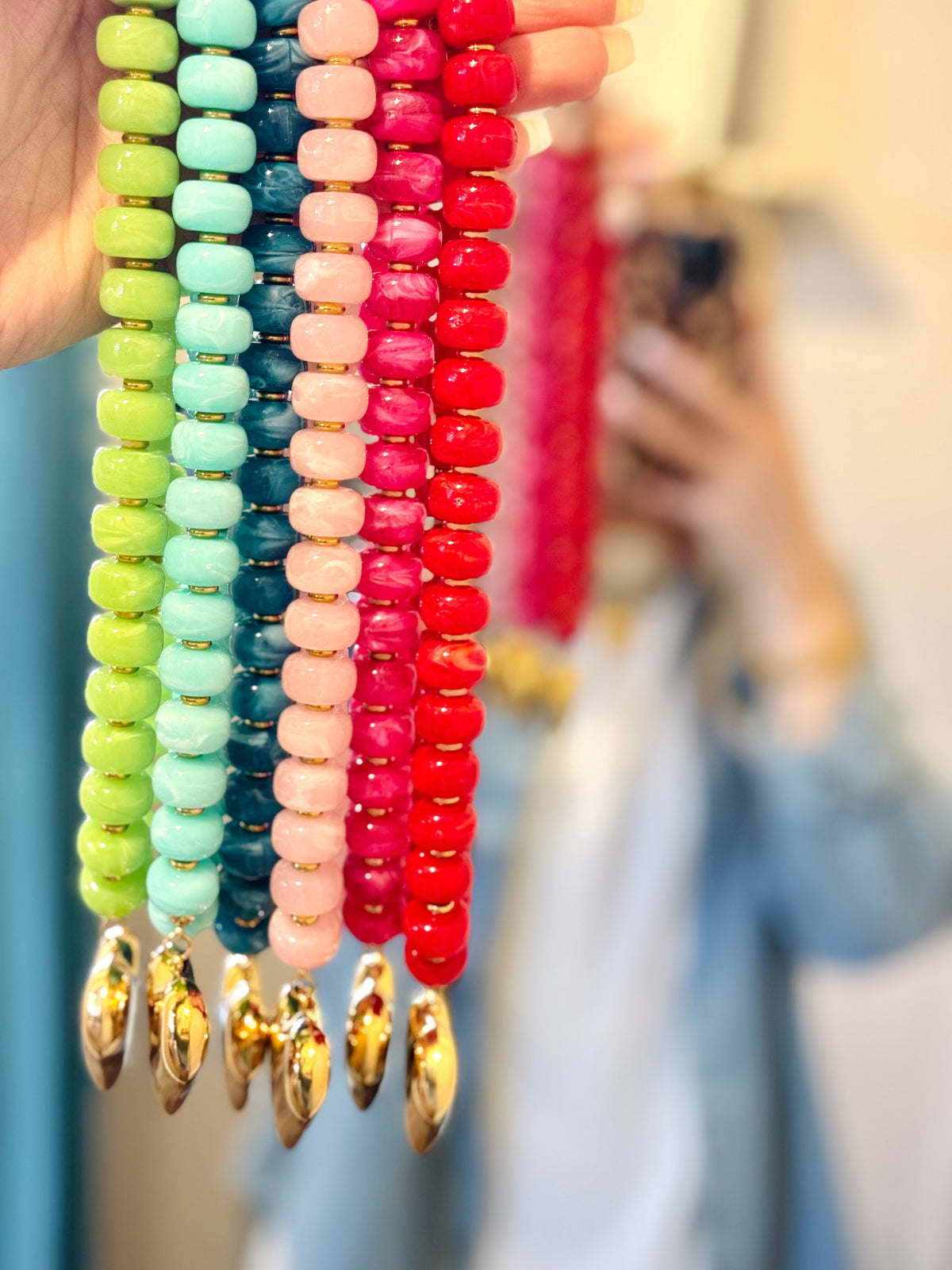 Poppy Beaded Necklace