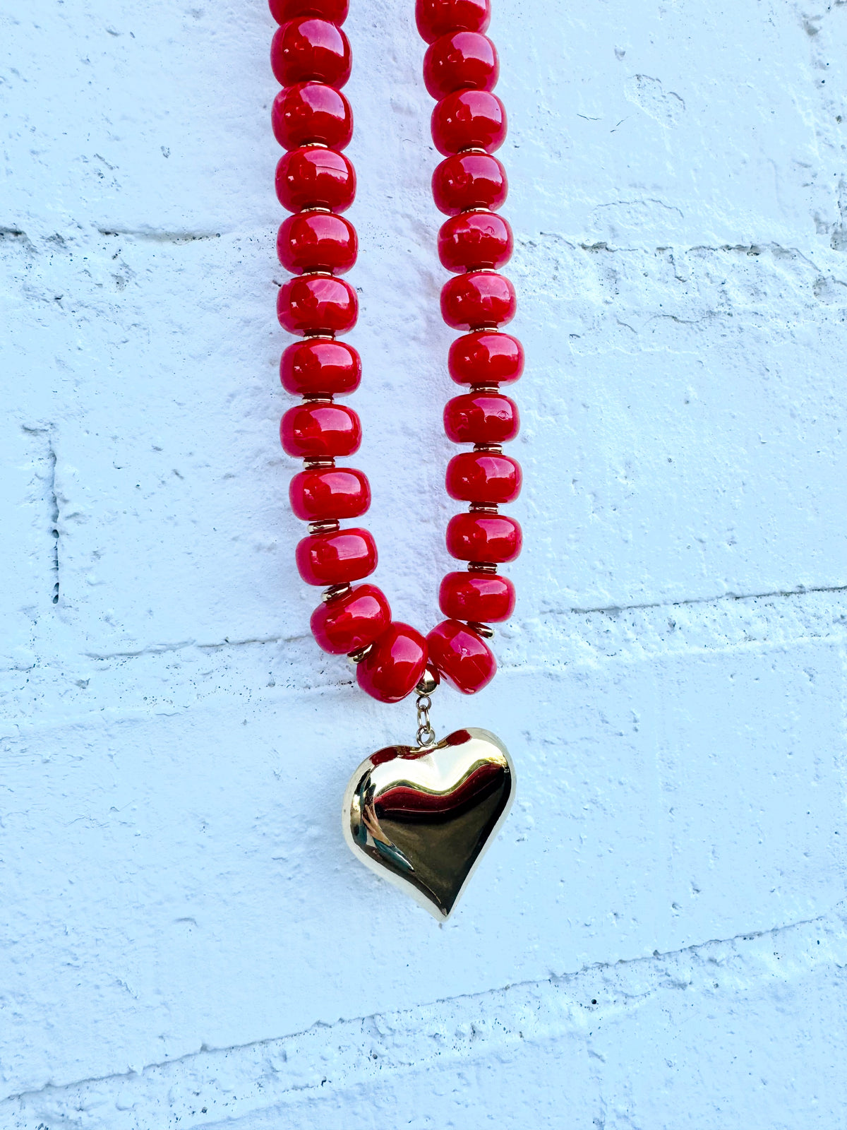 Poppy Beaded Necklace