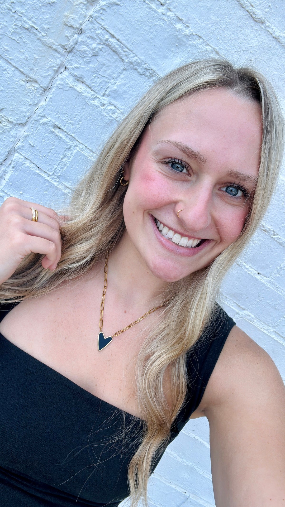 Hey Honey Heart Necklace PREORDER