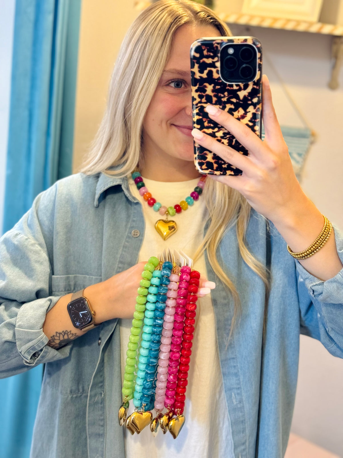 Poppy Beaded Necklace