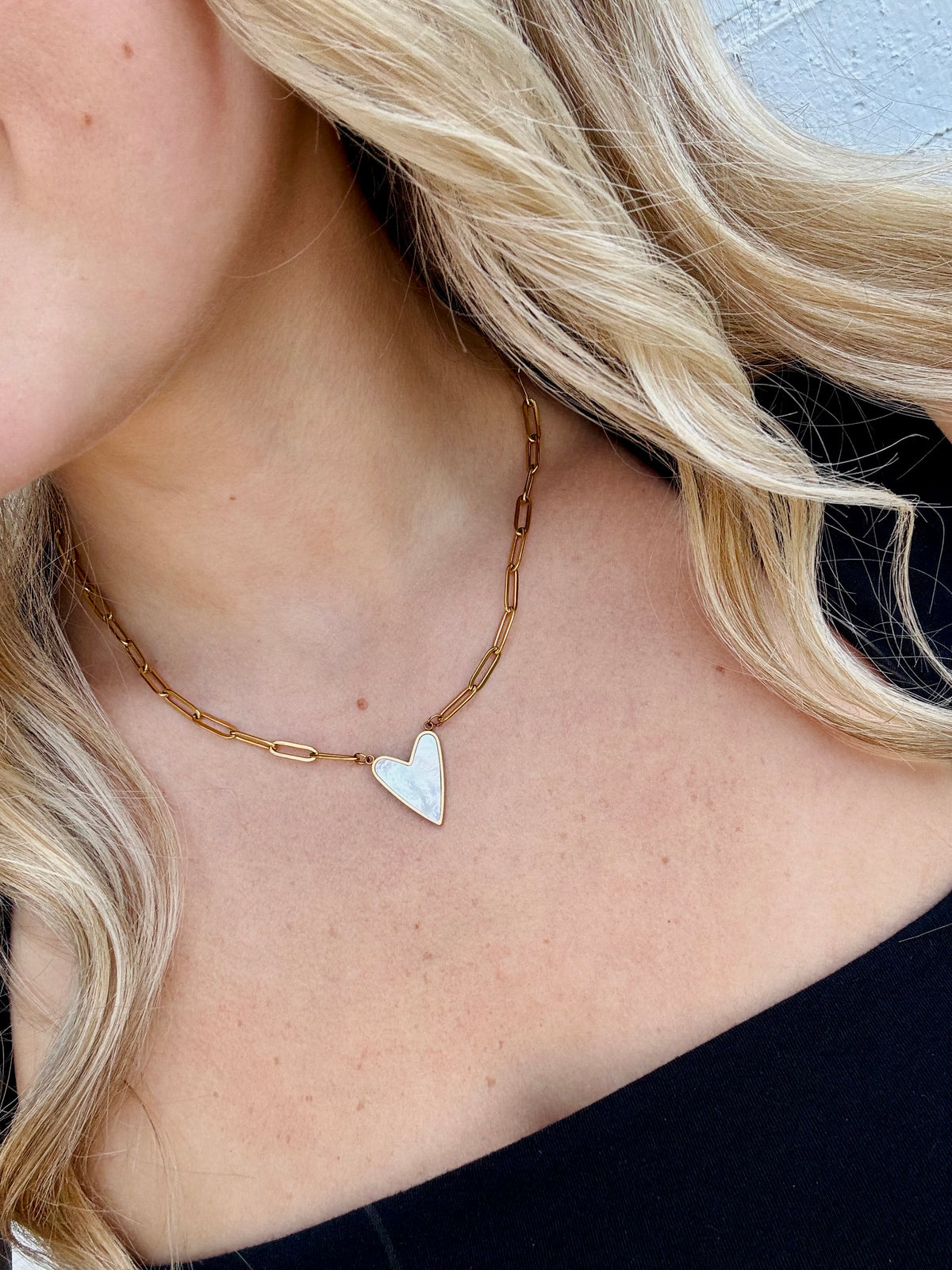 Hey Honey Heart Necklace PREORDER