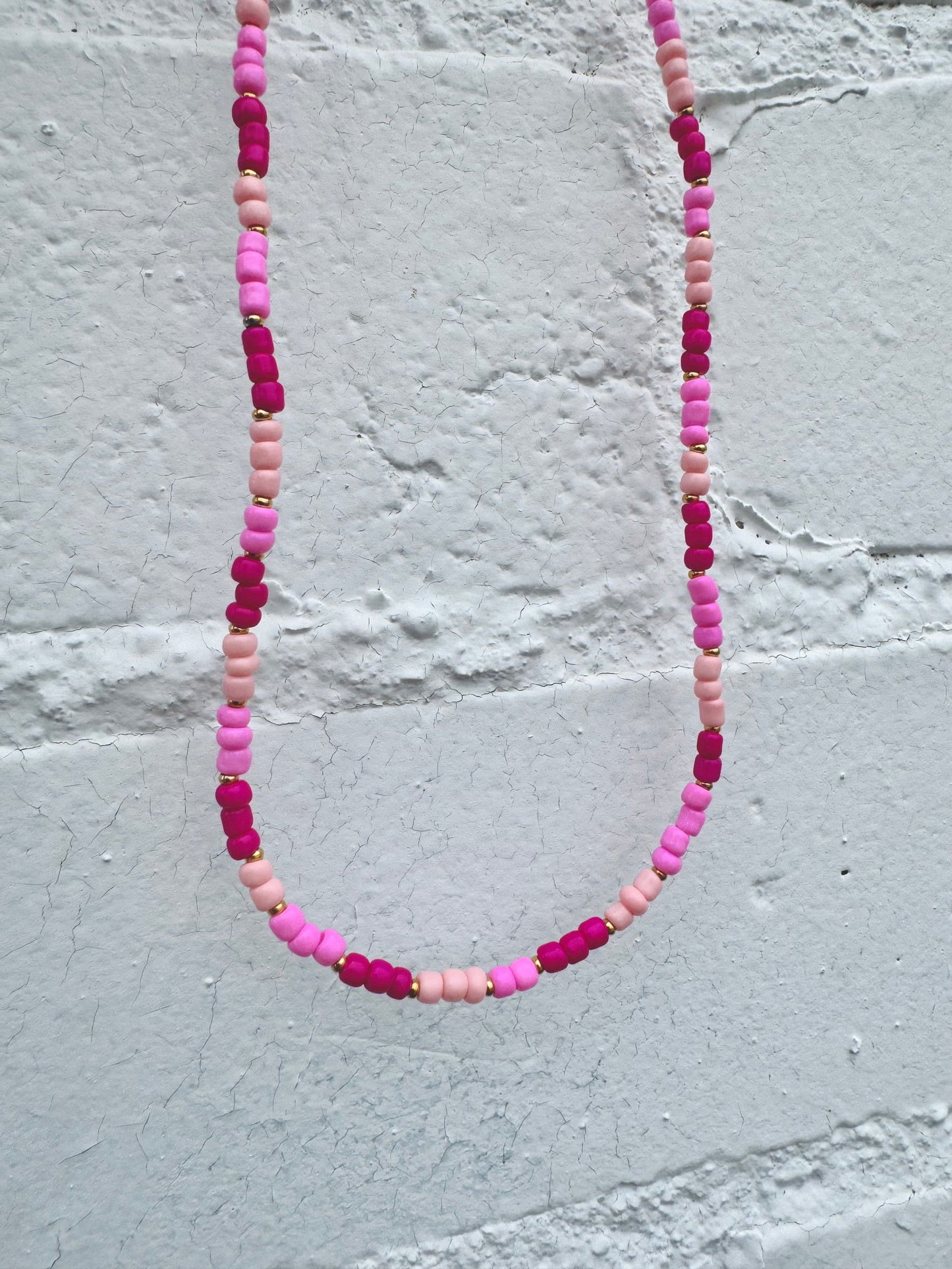 Lily Beaded Necklace