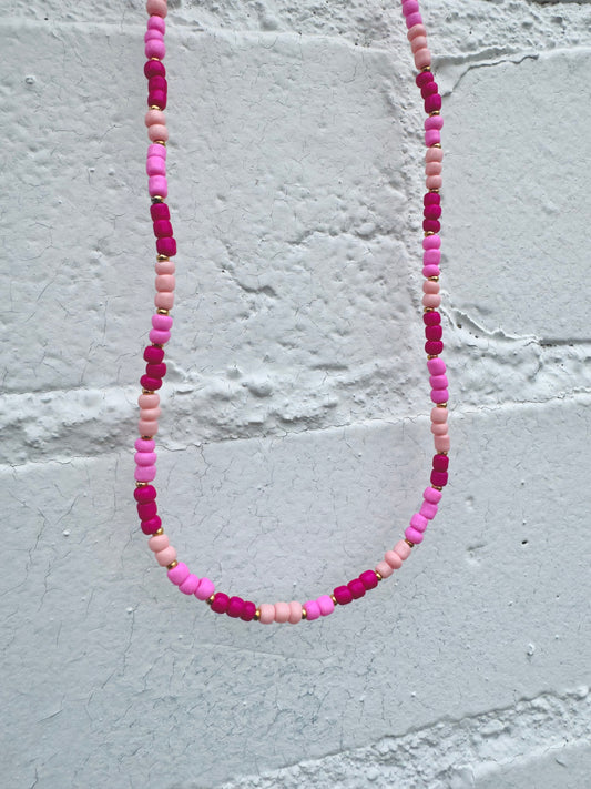 Lily Beaded Necklace