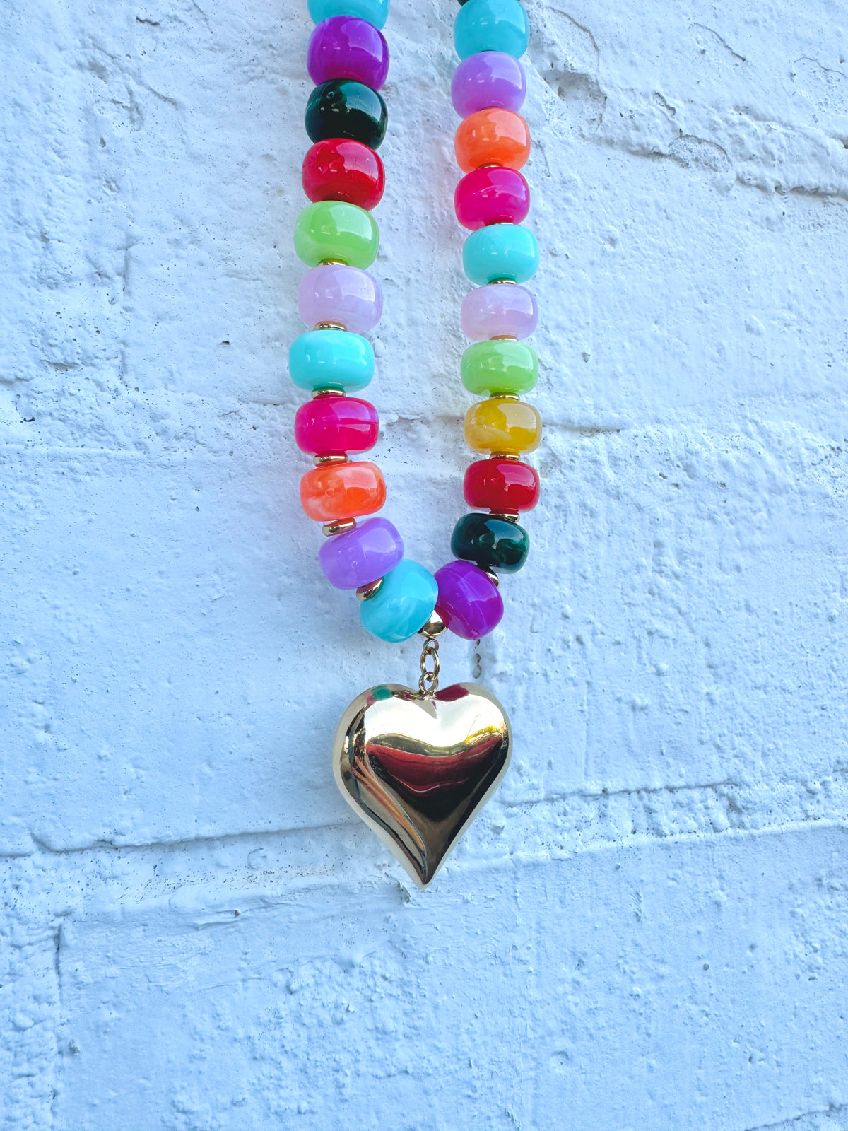 Poppy Beaded Necklace