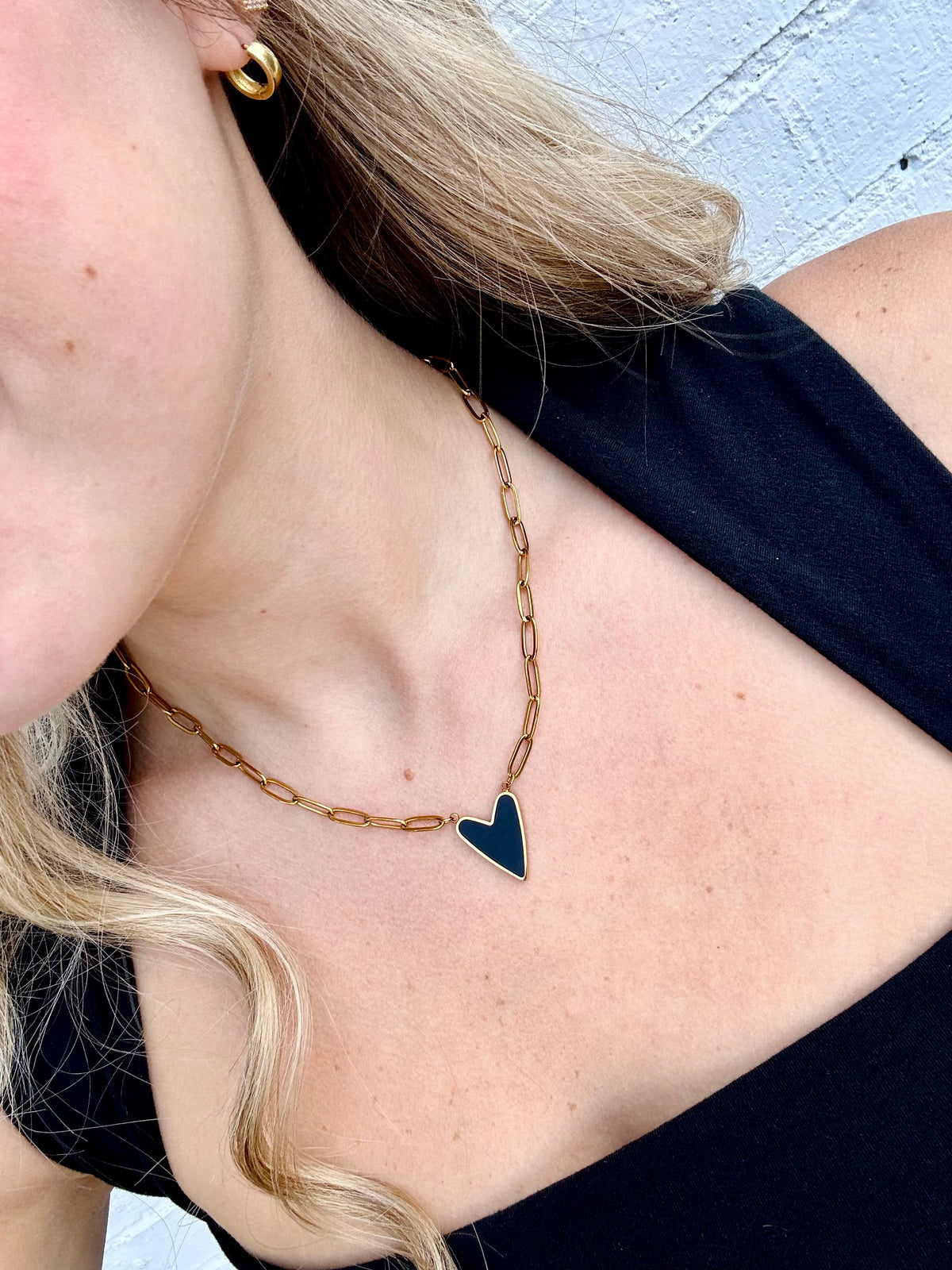 Hey Honey Heart Necklace PREORDER