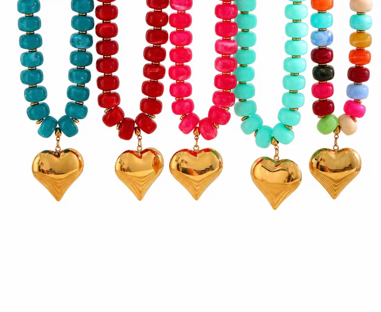 Poppy Beaded Necklace PREORDER